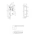Ver imagem 4 de Fechadura Inox Interna Stam P/portas de Madeira Quarto Casa