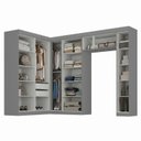 Ver imagem 4 de Guarda Roupa Modulado de Canto 11P 2GV Onix