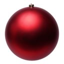 Ver imagem 1 de Bola Tubo Fosco Vermelha 25 Cm | Natal Encantado Formosinha