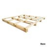 Cama De Casal De Pallet Marrom - 3