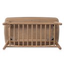 Ver imagem 6 de Banco Sapateira com Prateleira Ripada Liva 70 Cm X 36 Cm Tauari Courino Caramelo