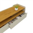 Ver imagem 6 de Rack para TV até 90 Polegadas 3 Gavetas 3 Nichos Sublime 220 100% MDF