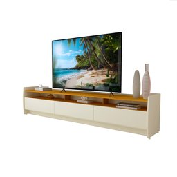 Rack para TV até 90 Polegadas 3 Gavetas 3 Nichos Sublime 220 100% MDF - 3