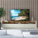 Ver imagem 2 de Rack para TV até 90 Polegadas 3 Gavetas 3 Nichos Sublime 220 100% MDF