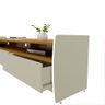 Rack para TV até 90 Polegadas 3 Gavetas 3 Nichos Sublime 220 100% MDF - 5