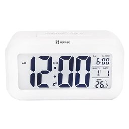 Despertador Digital Branco Herweg 2988-021 - 1