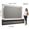 Rack com Painel para TV até 75 Polegadas Sublime 220 Gelius Móveis - 4