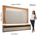 Ver imagem 4 de Rack com Painel para TV até 75 Polegadas Sublime 220 Gelius Móveis