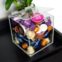 Ver imagem 2 de Porta Capsulas Em Acrílico Caixa Com Dobradiça Dolce Gusto Nespresso Três Corações Make Laser Caixa