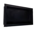 Ver imagem 3 de Nicho para Banheiro e Cozinha Parede Embutir 30x60 Liso Preto