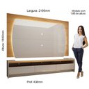 Ver imagem 4 de Rack com Painel para TV até 75 Polegadas com LED Sublime 220