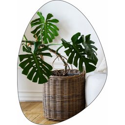 Espelho Orgânico Grande 90x65 De Parede Quarto Sala Banheiro - 3