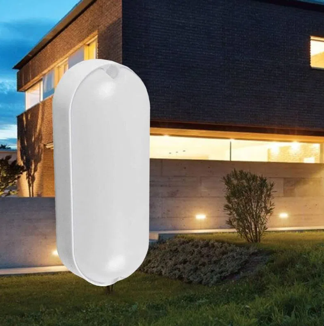 Arandela Tartaruga de Led 8w Ip65 Bivolt Branco Quente/3000k - 5