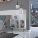 Ver imagem 2 de Estante Baixa 5 Nichos Infinity Branco