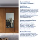 Ver mais imagens de Guarda Roupa Casal 3 Portas de Correr 1 Porta com Espelho Samambaia CabeCasa MadeiraOriginals