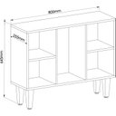 Ver imagem 3 de Estante Baixa 5 Nichos Infinity 