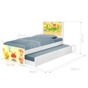 Ver imagem 2 de Bi Cama Juvenil Zap com Cabeceira Fazendinha Animais