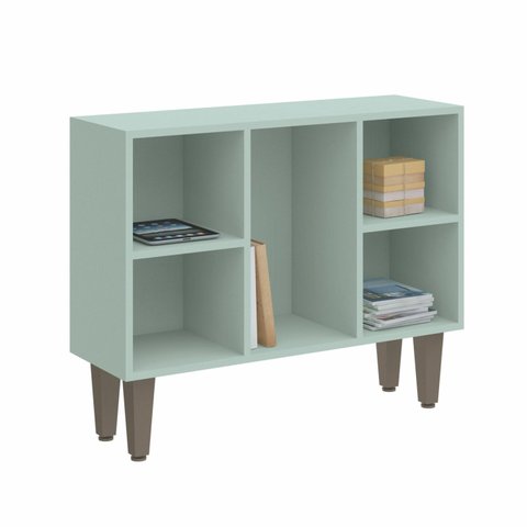 Estante Baixa 5 Nichos Infinity 