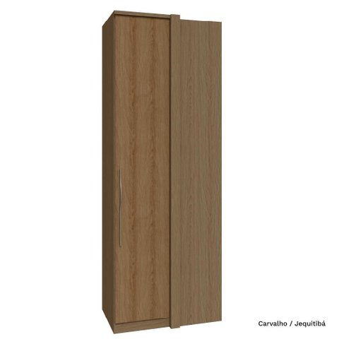 Guarda Roupa Modulado 01 Porta 245cm Canto Reto Setiba