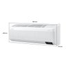 Ar Condicionado Split Inverter Samsung WindFree 9000 BTUs Quente/Frio 220V AR09ASHABWKXAZ - 9