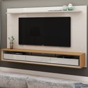 Ver imagem 1 de Painel Home para TV até 70 Polegadas com LED Supreme 220 Gelius Móveis