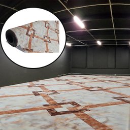 Piso em Manta Vinílico Laminado 2m Largura Venda por M² Marble Marmore - 2