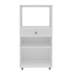 Armário para Forno Microondas 2 Portas 1 Gaveta Branco - 1