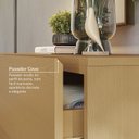 Ver imagem 4 de Cômoda Sapateira 1 Porta 4 Gavetas Samambaia CabeCasa MadeiraOriginals