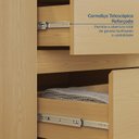 Ver imagem 5 de Cômoda Sapateira 1 Porta 4 Gavetas Samambaia CabeCasa MadeiraOriginals