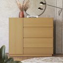 Ver imagem 2 de Cômoda Sapateira 1 Porta 4 Gavetas Samambaia CabeCasa MadeiraOriginals