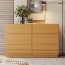 Ver imagem 1 de Cômoda 6 Gavetas Samambaia CabeCasa MadeiraOriginals Marrom/Carvalho