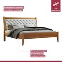 Ver imagem 2 de Cama Casal Vivare Josandro Amêndoa Mel
