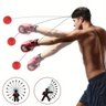 Bola Treino Soco Luta Reflexo Treinamento Boxing Magic Ball Boxe Muay Thai Kickboxing Velocidade Agi - 4