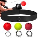 Ver imagem 1 de Bola Treino Soco Luta Reflexo Treinamento Boxing Magic Ball Boxe Muay Thai Kickboxing Velocidade Agi