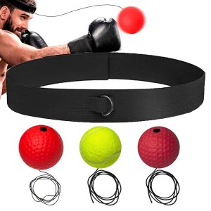 Bola Treino Soco Luta Reflexo Treinamento Boxing Magic Ball Boxe Muay Thai Kickboxing Velocidade Agi