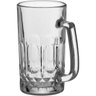 CANECA CERVEJA 15x12x8cm 550ml VIDRO TRANSPARENTE - 4