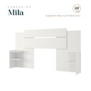 Ver imagem 5 de Conjunto Quarto de Casal 1 Guarda Roupa com Espelho Clara 1 Cabeceira Extensível Mila 