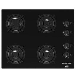Cooktop Brastemp 4 Bocas Acendimento Automático e Discos Esmaltados Bdd61ae Preto Bivolt - 3