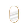 Espelho Oval com Moldura em Metal 80 x 50 cm - 3