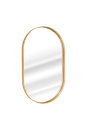Ver imagem 3 de Espelho Oval com Moldura em Metal 80 x 50 cm