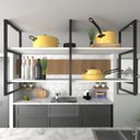 Ver imagem 3 de Nicho Industrial Suspenso Teto Cozinha