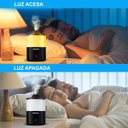 Ver imagem 3 de Umidificador Luminaria Vulcao Climatizador Purificador Ar Sala Estar Quarto Casa Decoraçao Mesinha e