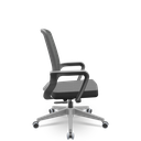 Ver imagem 3 de Cadeira Escritório Presidente Adrix Plaxmetal RelaxSystem Estrutura Grafite Encosto Tela e Assento P