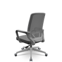 Ver imagem 2 de Cadeira Escritório Presidente Adrix Plaxmetal RelaxSystem Estrutura Grafite Encosto Tela e Assento P