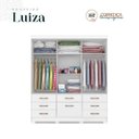 Ver imagem 5 de Conjunto Quarto de Casal Guarda Roupa com Espelho Luiza Cabeceira Extensível Mila