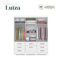 Ver imagem 5 de Conjunto Quarto de Casal Guarda Roupa com Espelho Luiza Cabeceira Extensível Mila 