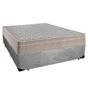 Ver imagem 5 de Cama Box Casal Suede + Colchão Sereneprime Molas Ensacadas 138x188x65 Cinza