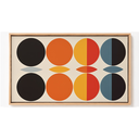 Ver imagem 2 de Quadro Decorativo N°75 115x70cm - Panorâmico Geométrico - Bauhaus Retrô - Rollflex