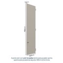 Ver imagem 2 de Porta de Bater para Módulo 44,5x119,5cm Arenas Yescasa