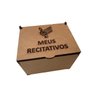 Caixa MDF Cru "Meus Recitativos" CCB Unilaser 50 peças - 1